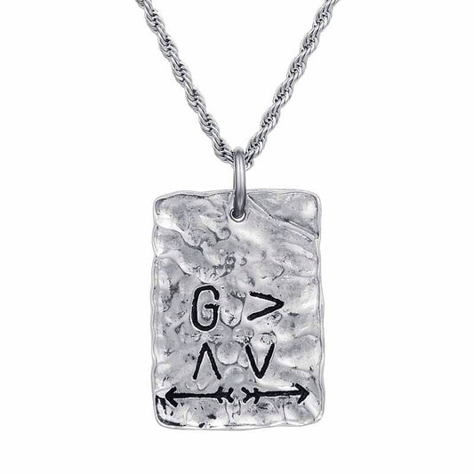 "God is Greater than the Highs and Lows" Necklace
