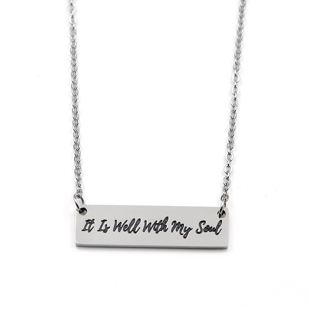 "It Is Well With My Soul" Necklace